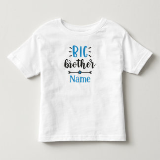 Big Brother Personlig Namn Cute T Shirt