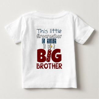 Big Brother Preganancy Announcement Shirt Tee
