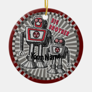Big Brother Robot anpassningsbar ornament