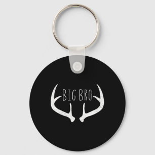 Big Brother Shirt - Boys Hjort Antlers Hunting Nyckelring