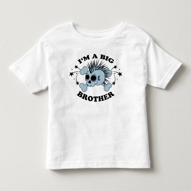 Big Brother Skull Tee Shirt (Framsida)