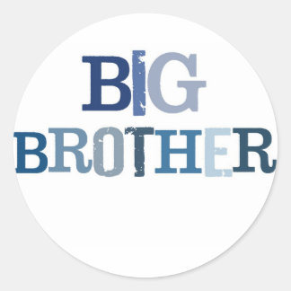 Big Brother Stickers Runt Klistermärke