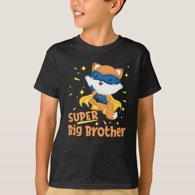 Big Brother - superhjälten Character Big Brother T Shirt (Framsida)
