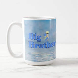 Big Brother Surfer Boy Syskon Kaffemugg