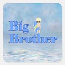 Big Brother Surfer Boy Syskon Rectangular St