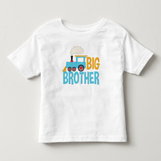 Big Brother Tåg Shirt, söt annonblått T-shirt