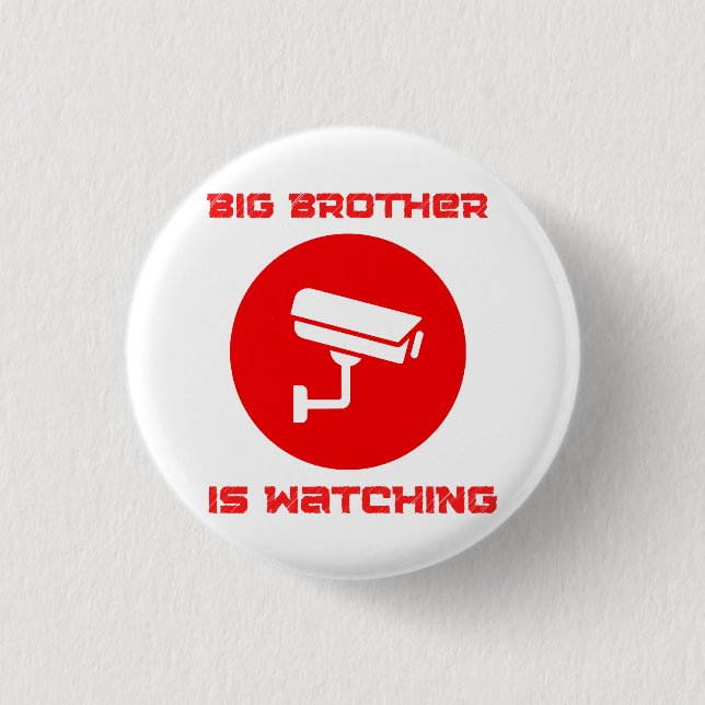Big Brother tittar på 1984 ingsoc Knapp (Framsida)