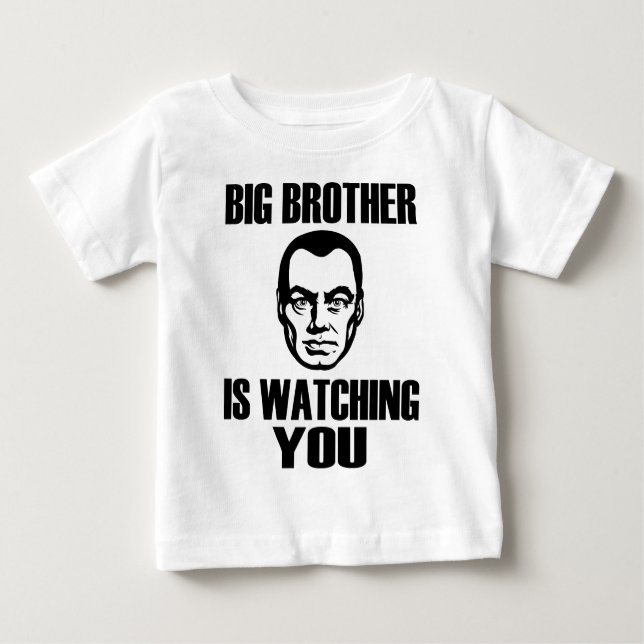 Big Brother tittar på dig Tee (Framsida)