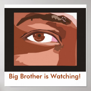 Big Brother tittar! Poster