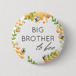 BIG BROTHER to Bee Honung Humla Baby Shower Knapp