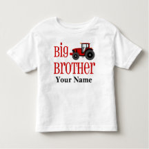 Big Brother Tractor Personlig T-shirt