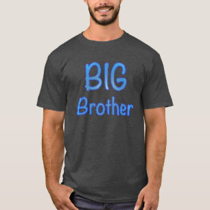 Big Brother Typography T Shirt
