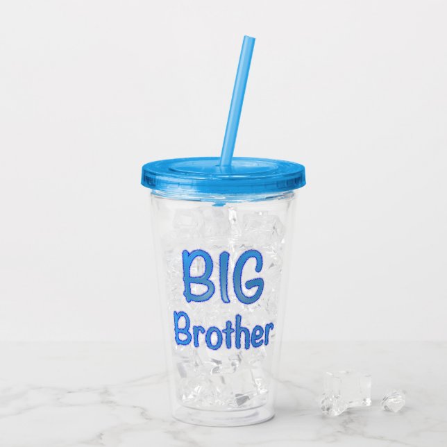 Big Brother Typography Take Away Mugg (Baksida Ice)