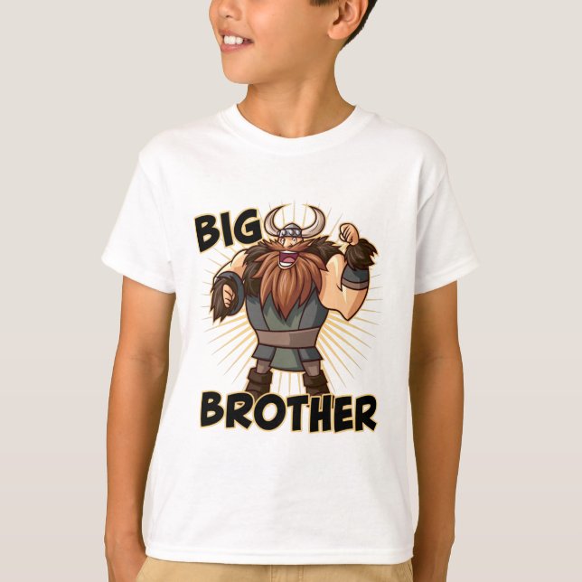Big Brother Viking T Shirt (Framsida)