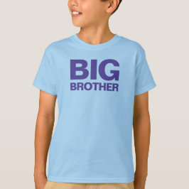 Big Brother Wording på en Boy's T Shirt