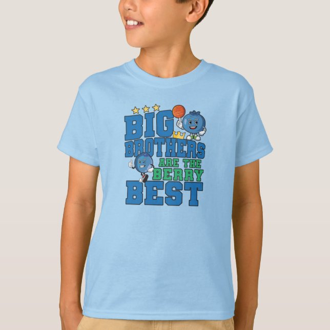 Big Brothers är Berry Best - Blueberry Pun T Shirt (Framsida)