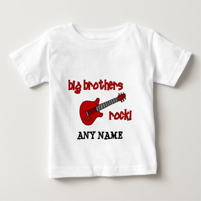 Big Brothers Sten med gitarr! T Shirt (Framsida)
