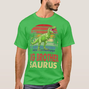 Big Brothersaurus T Rex Dinosaur Big Brother Sauru Shirt