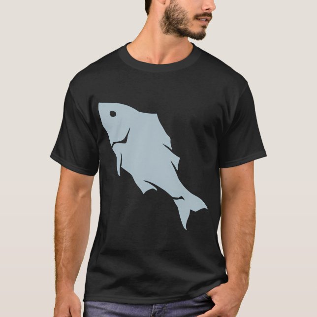 Big Bruh 1-års födelsedagsfiske T Shirt (Framsida)