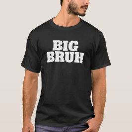 Big Bruh Brother Syskon Mörk T-Shirt