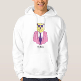 Big Bruno - Björn i Rosa Suite Hoodie