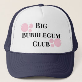 "Big Bubblegum Club" Bubblor BFF Roligt Skämt Keps
