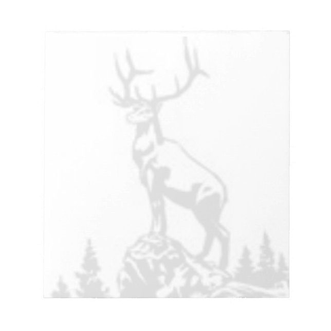 Big Buck-Anteckningsblocket Anteckningsblock (Framsida)