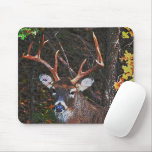 Big Buck Hjort Antlers Nature Mouse Pad Musmatta