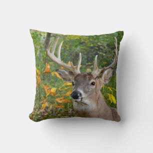 Big Buck Hjort i Skogen Kudde