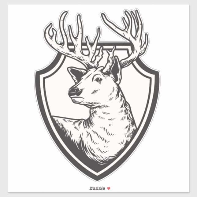 Big Buck Sticker Klistermärken (Ark)