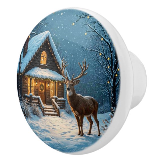  Big Buck's Snowy Christmas Visit Knopp (Höger)