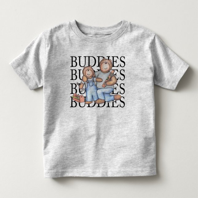 Big Buddy Little Buddy Carpenter Tee (Framsida)