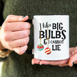 Big Bulbs Funny Christmas Holiday Stocking Stuffer Mugg