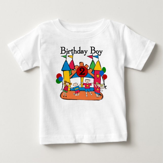 Big Bump Boy 2:a födelsedag Tshirts och presenter (Framsida)