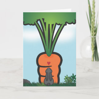 Big Bunneh Carrot Kort