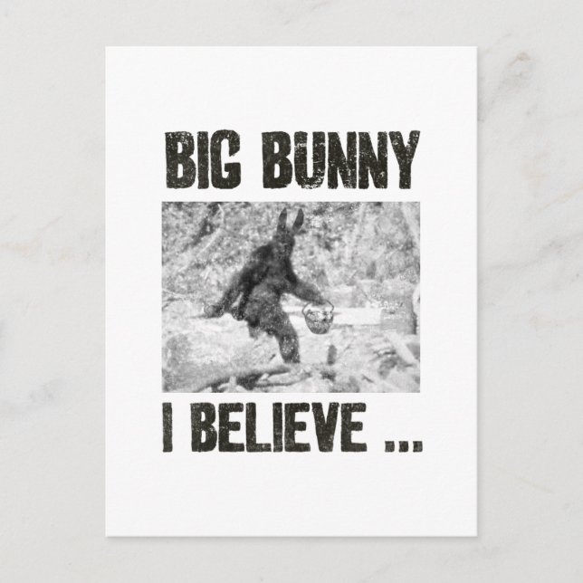 Big Bunny Vykort (Framsida)