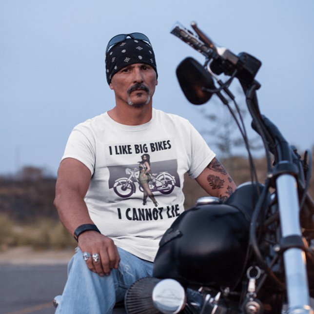 BIG BUTT BG BIKES Motorcycle Biker FUNNY T-shirts (Skapare uppladdad)