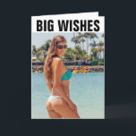 BIG BUTT BIG BIRTHDAY ÖNSKEMÅL FUNNY CARDS FÖR HIM KORT<br><div class="desc">STORA ÖNSKEMÅL FÖR ETT GRATTIS PÅ FÖDELSEDAGEN!</div>