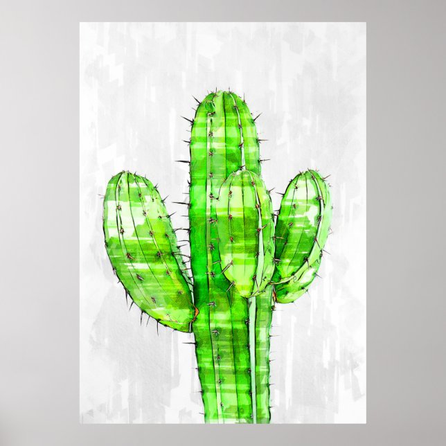Big Cactus Plant Poster (Framsidan)