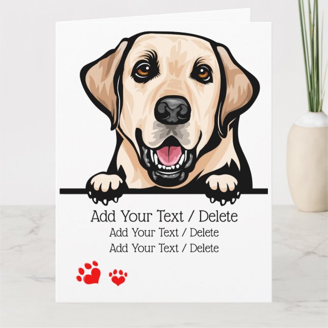 Big Card-dockan Kärlek Tack Kort (Framsida)