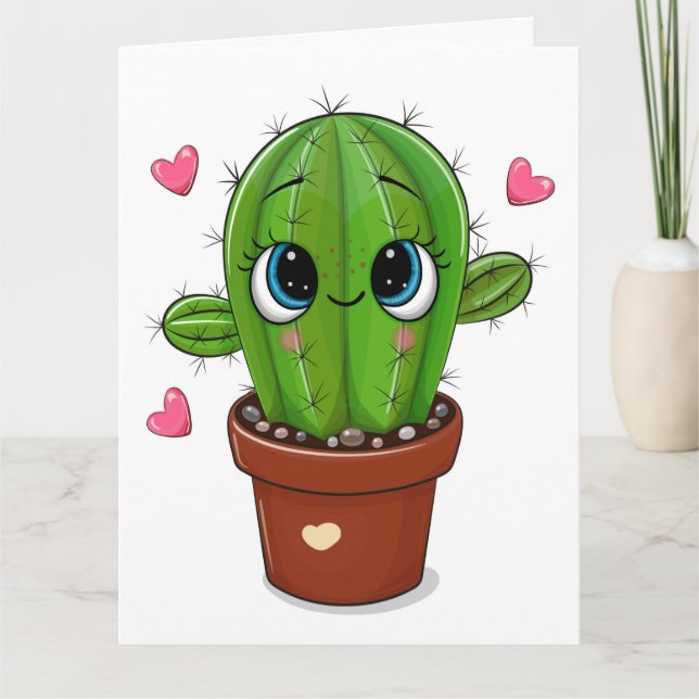 Big Card Kärlek Tack Kort (Framsida)