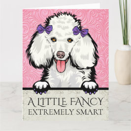 Big Card Valentine Puppy Kärlek Tack Kort