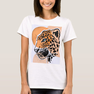 Big Cat Avslappnad Shirt for Vild Spirits T Shirt