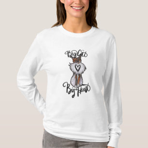 Big Cat Big Heart Maine Coon Dilute Calico T Shirt
