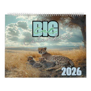 Big Cat Calendar 2025 Kalender