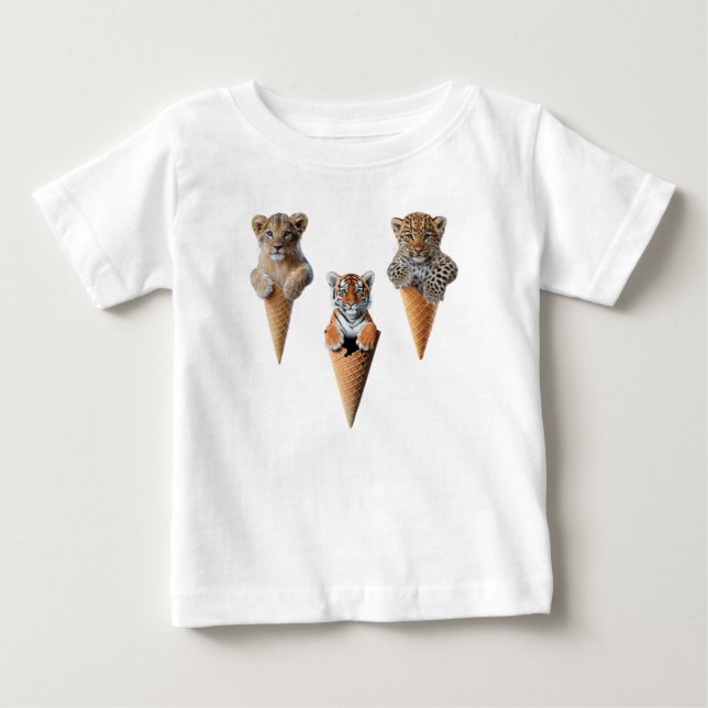 Big Cat Cones T Shirt (Framsida)