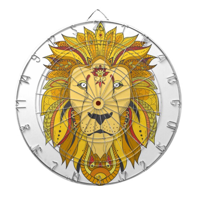 Big Cat Dartboard Darttavla (Framsidan)