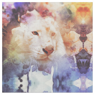 Big Cat Grunge Tyg