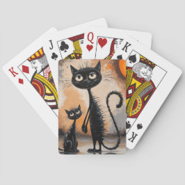 Big Cat Little Cat Halloween Casinokort