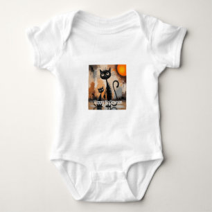 Big Cat Little Cat Halloween T Shirt